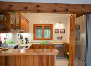 Fridge, microwave, oven, stovetop - Villa 5 bed. 10 pers. / Private swimming pool / Sea view / Garden / Terrace / Wifi (Benitachell)