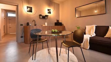 Lejlighed - 1 soveværelse - ikke-ryger | Opholdsområde | Fladskærms-tv