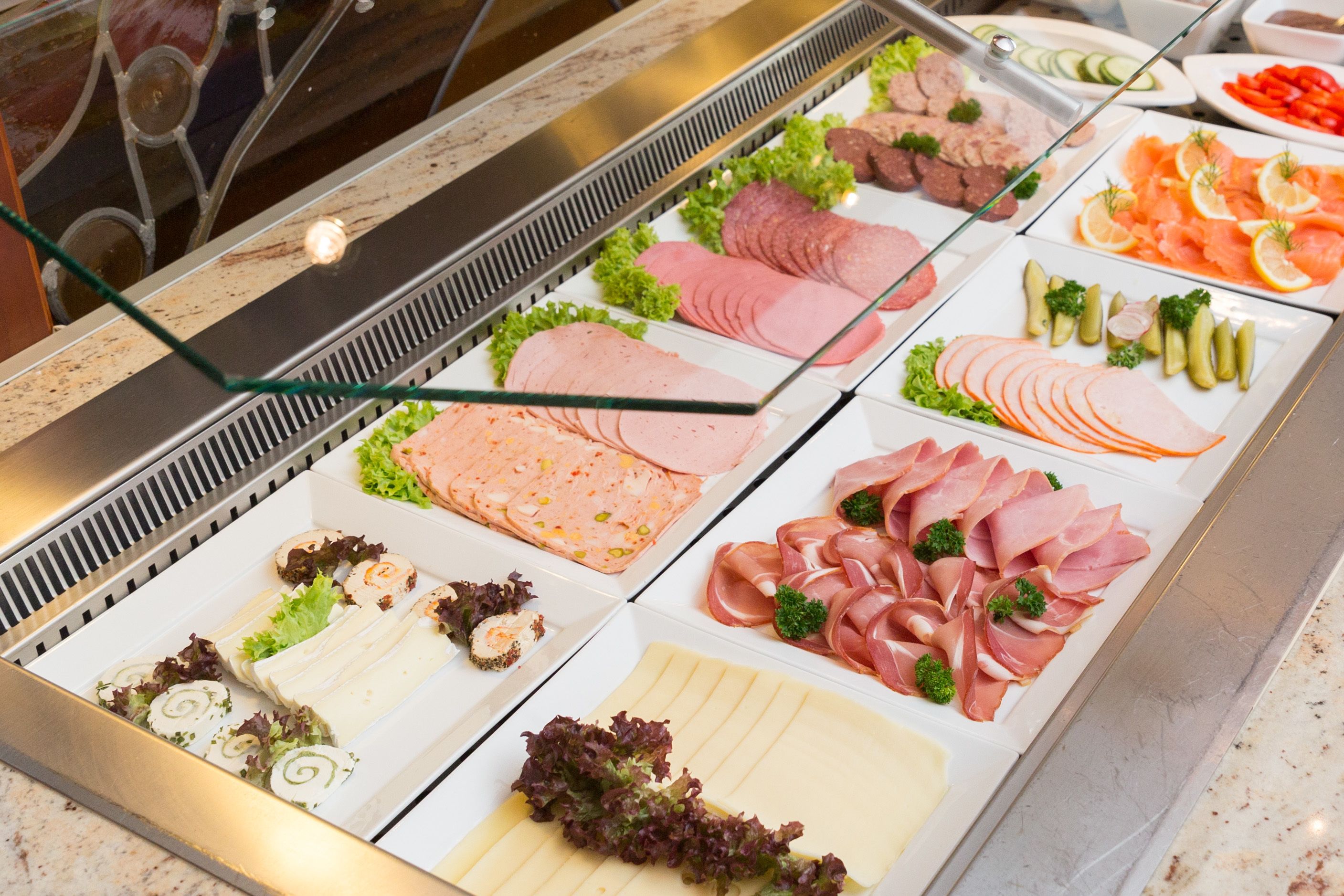 daily buffet breakfast (eur 8 per person)