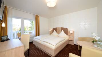 Habitació doble Comfort | 1 dormitori, caixa forta a l'habitació i escriptori