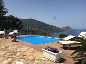 Pool - House with incredible outside area and amazing view (Cefalù)