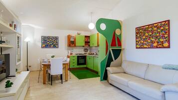 Apartment, 2 Bedrooms, Non Smoking | Living area | Flat-screen TV