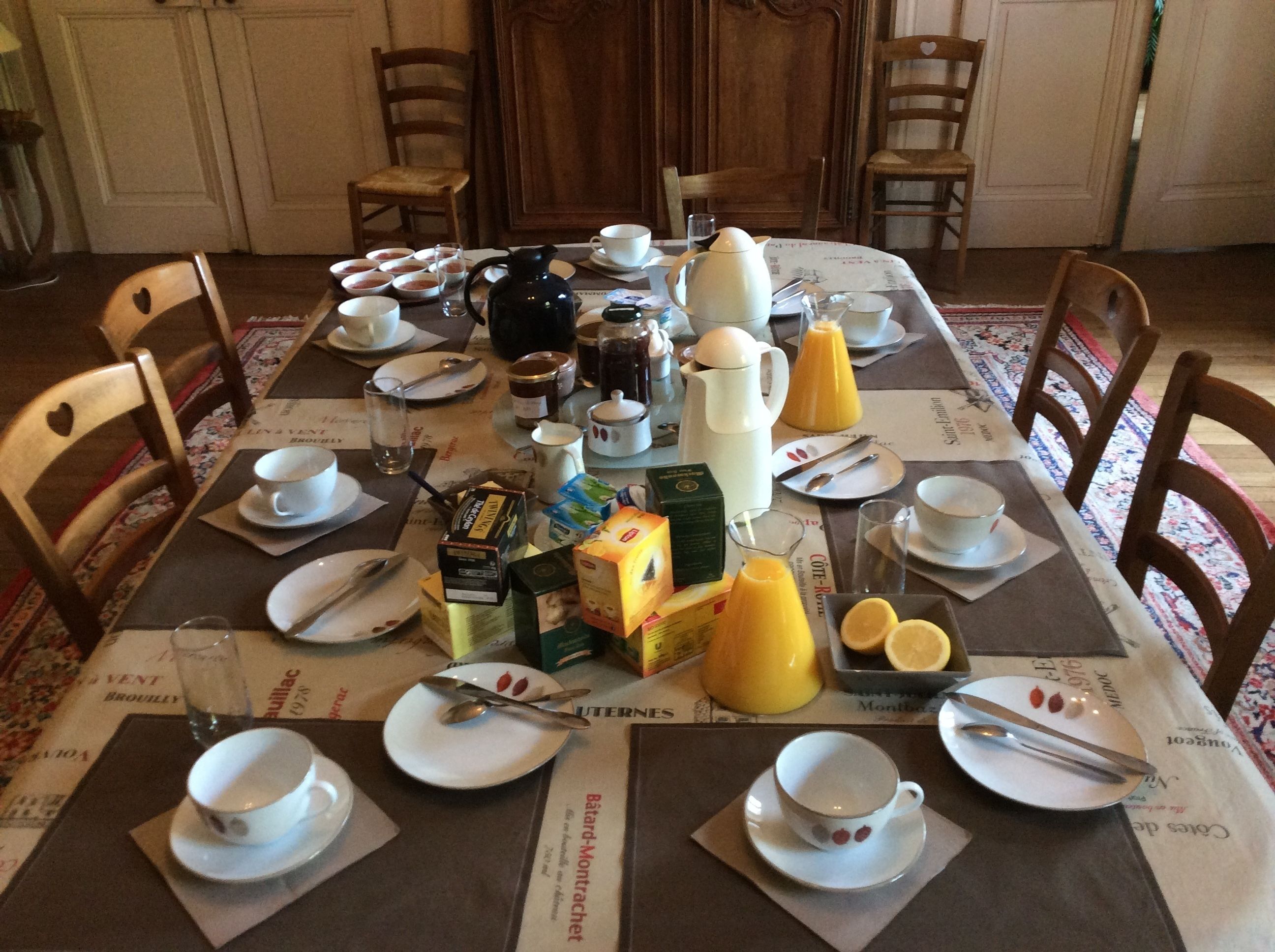 Free daily continental breakfast