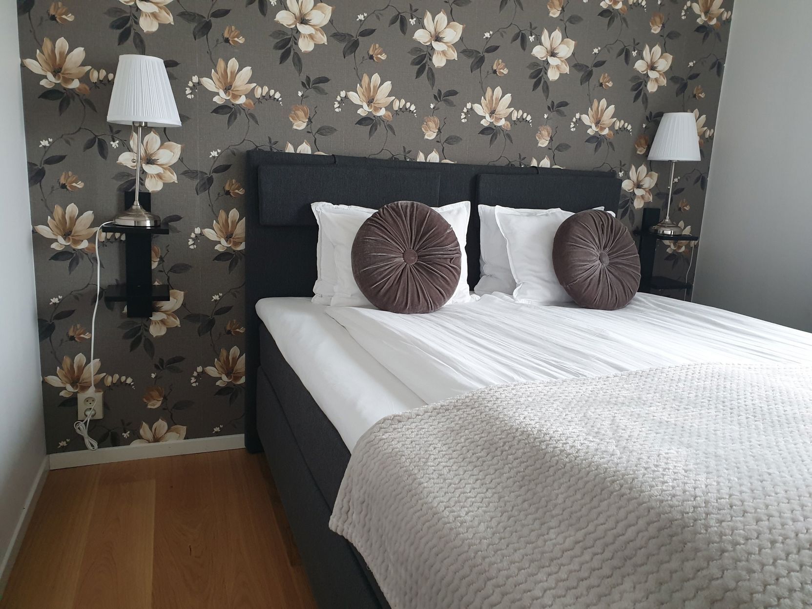 Blackout drapes, iron/ironing board, free WiFi, bed sheets