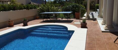 Außenpool, beheizter Pool