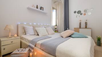 2 bedrooms, iron/ironing board, free WiFi, bed sheets