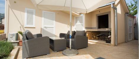 Apartment (Hello Kitty) | Terrasse/Patio