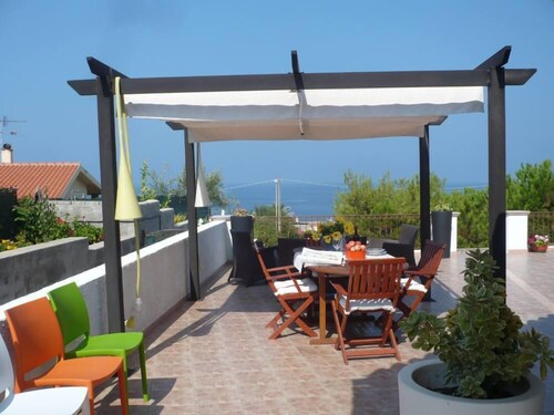 Porto Alabe: Appartement - Tresnuraghesmaison avec une vaste vue sur la mer et ses couchers de sole