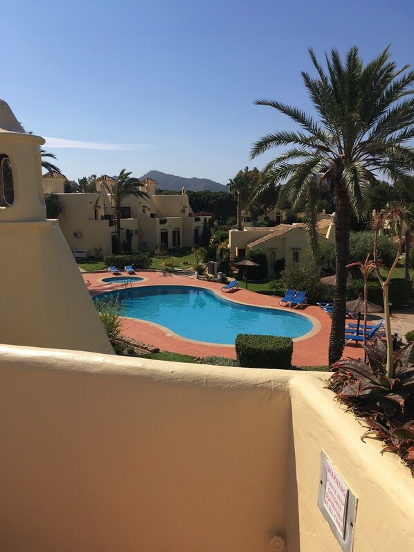 Pool - Fabulous El Rancho villa, great views, direct pool access, 3 sun terraces (Cartagena)