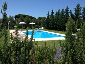 Alberca al aire libre 