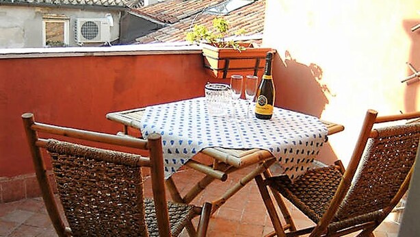 Outdoor dining - Cà San Silvestro, two terraces in the heart of Venice (Venezia)