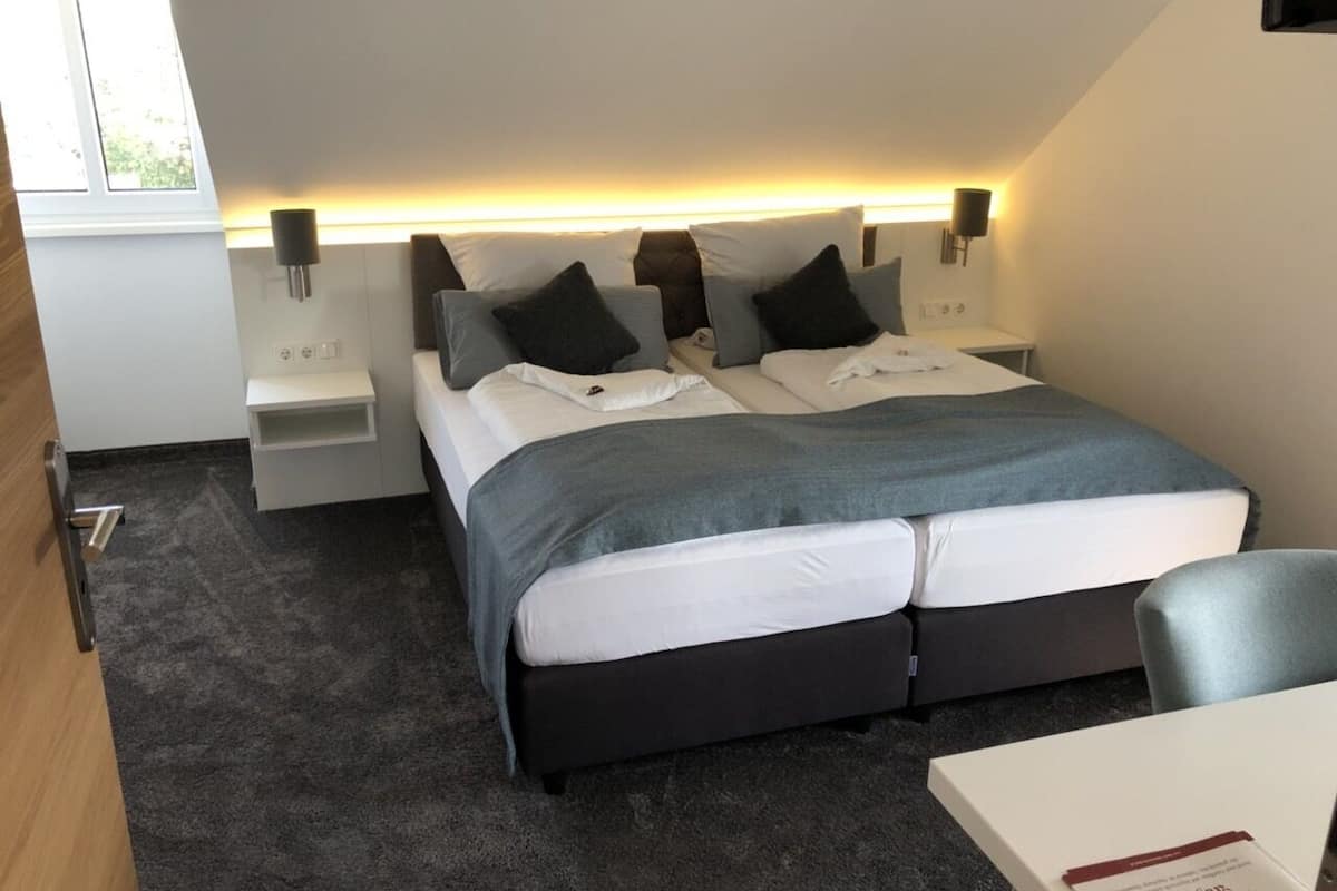 deluxe suite | desk, blackout curtains, soundproofing, iron/ironing board