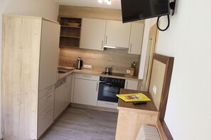 Leilighet, 2 dobbeltsenger | Eget kjøkken | Høy barnestol