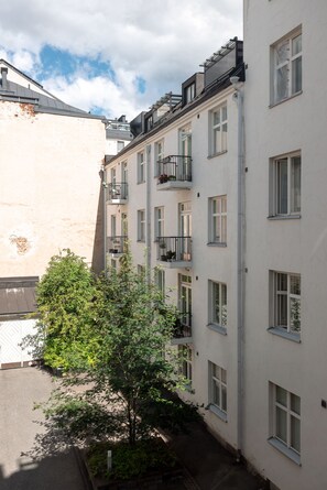 Departamento Deluxe, 1 habitación, vista al patio | Vista al patio