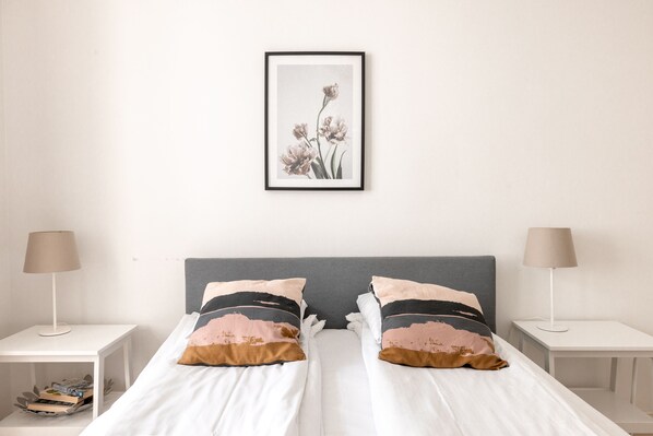 Deluxe Apartment, 1 Bedroom, Courtyard View | 1 bedroom, iron/ironing board, free WiFi, bed sheets