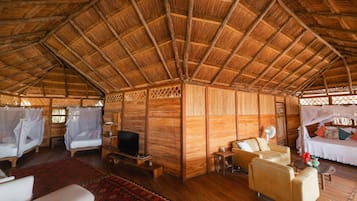 尊榮小屋 | 1 間臥室、客房內保險箱、床單