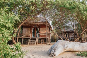 小屋, 多张床, 无烟房, 海滩景观 | 沙滩/海景
