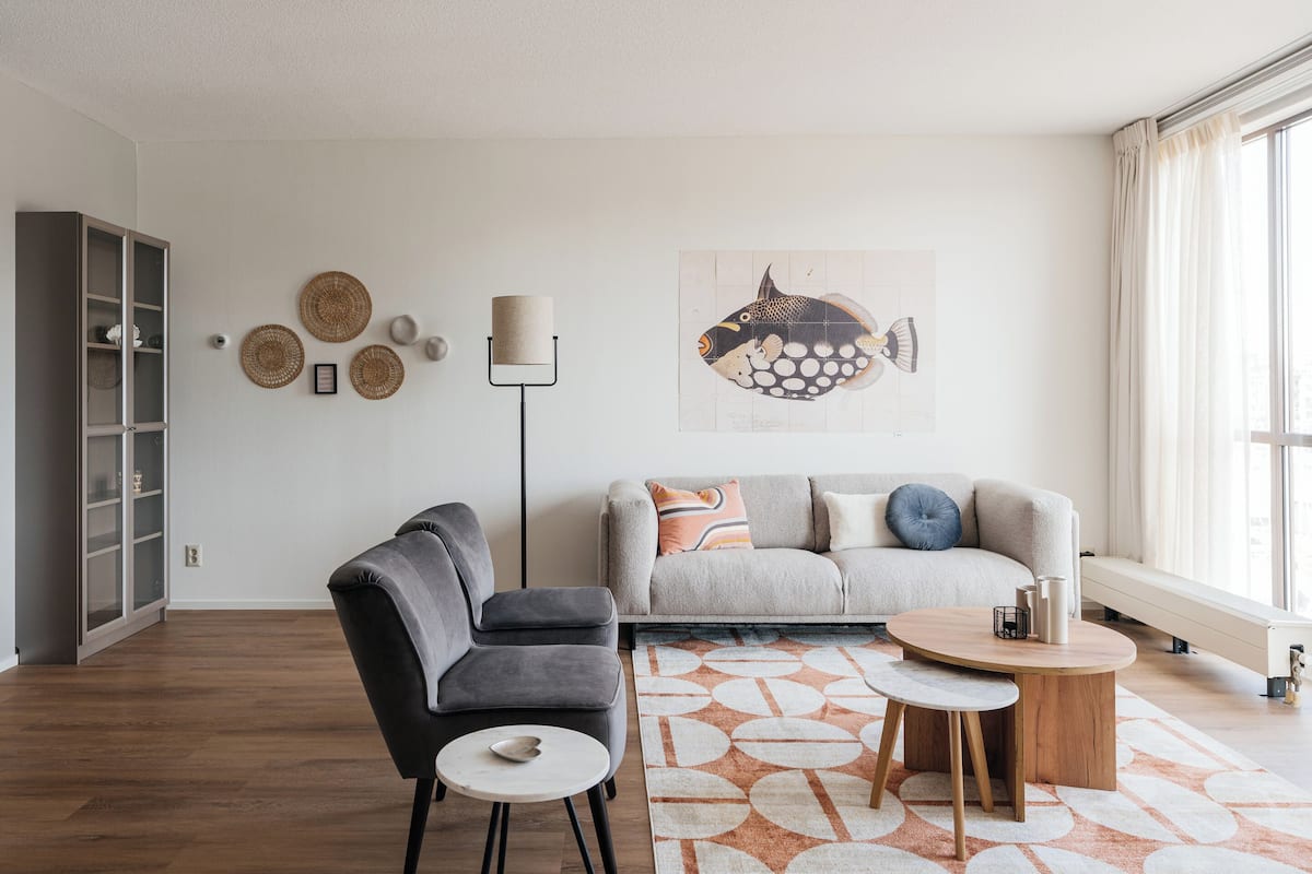 Apartment, 1 bedroom (No.62C) | Living area | Smart TV