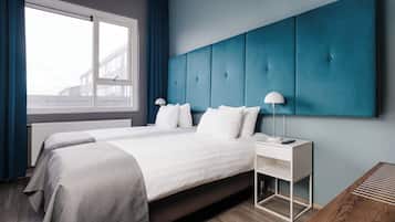 Ropa de cama hipoalergénica y cortinas blackout