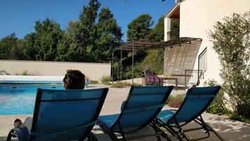 Außenpool, beheizter Pool