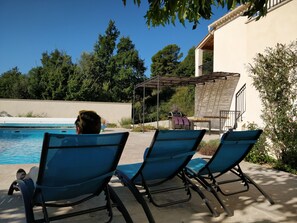 Außenpool, beheizter Pool