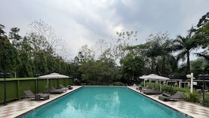 Outdoor pool - The Greenwood Resort, Guwahati (Guwahati)