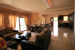 TV, fireplace, video games, DVD player - Private Villa with magnificent Seaview, suitable for families and couples (Corfu)