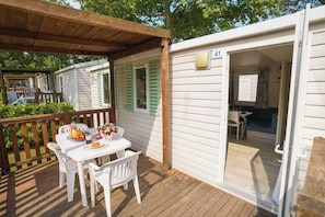 Terrace/patio - Happy Camp in Camping Bella Sardinia (Cuglieri)