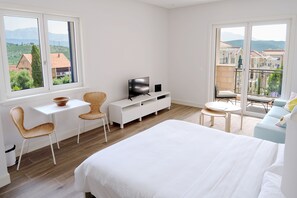 Studio Centrale | Ropa de cama hipoalergénica y caja de seguridad en la habitación 