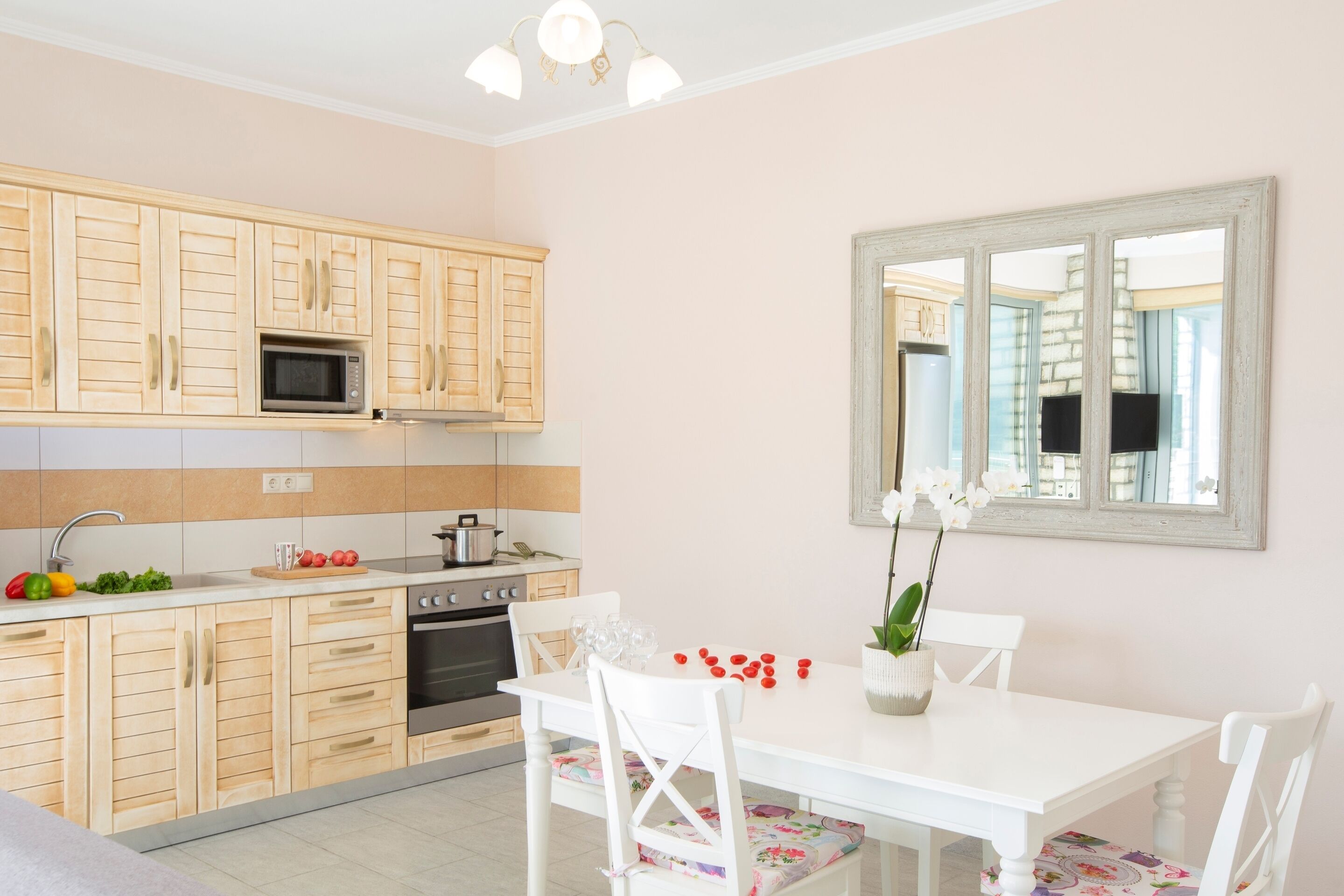 Private villa with swimming pool, panoramic views,  bbq, near Nidri