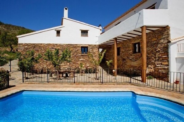 Outdoor pool - Cortijo Jaraiz VIP with jacuzzi for 2 persons (Laroya)