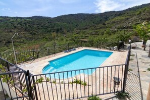 Outdoor pool - Cortijo Jaraiz VIP with jacuzzi for 2 persons (Laroya)