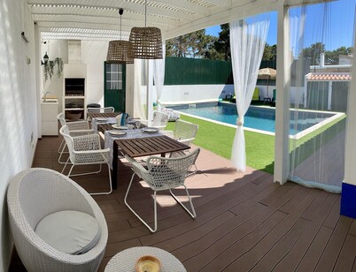 Charming House with Pool in true Comporta - 1 km from the Beach 🌴