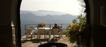 Villa Tramontina for 2 til maks 9 personer med vakker beliggenhet