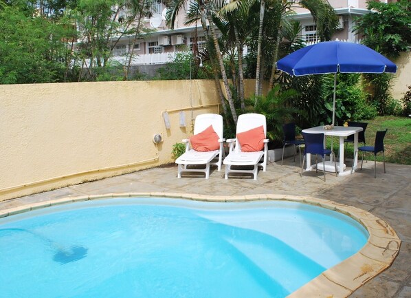 Alberca al aire libre 