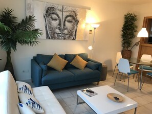 TV - Beautiful penthouse with sea views @calaluna. mojacar (Mojácar)