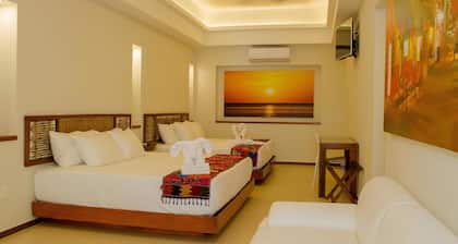 Casa Azul Maya - Double King Suites - Room 5