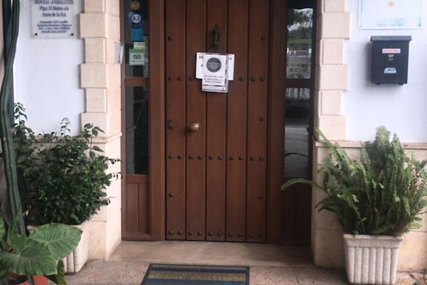 Entrada de la propiedad
