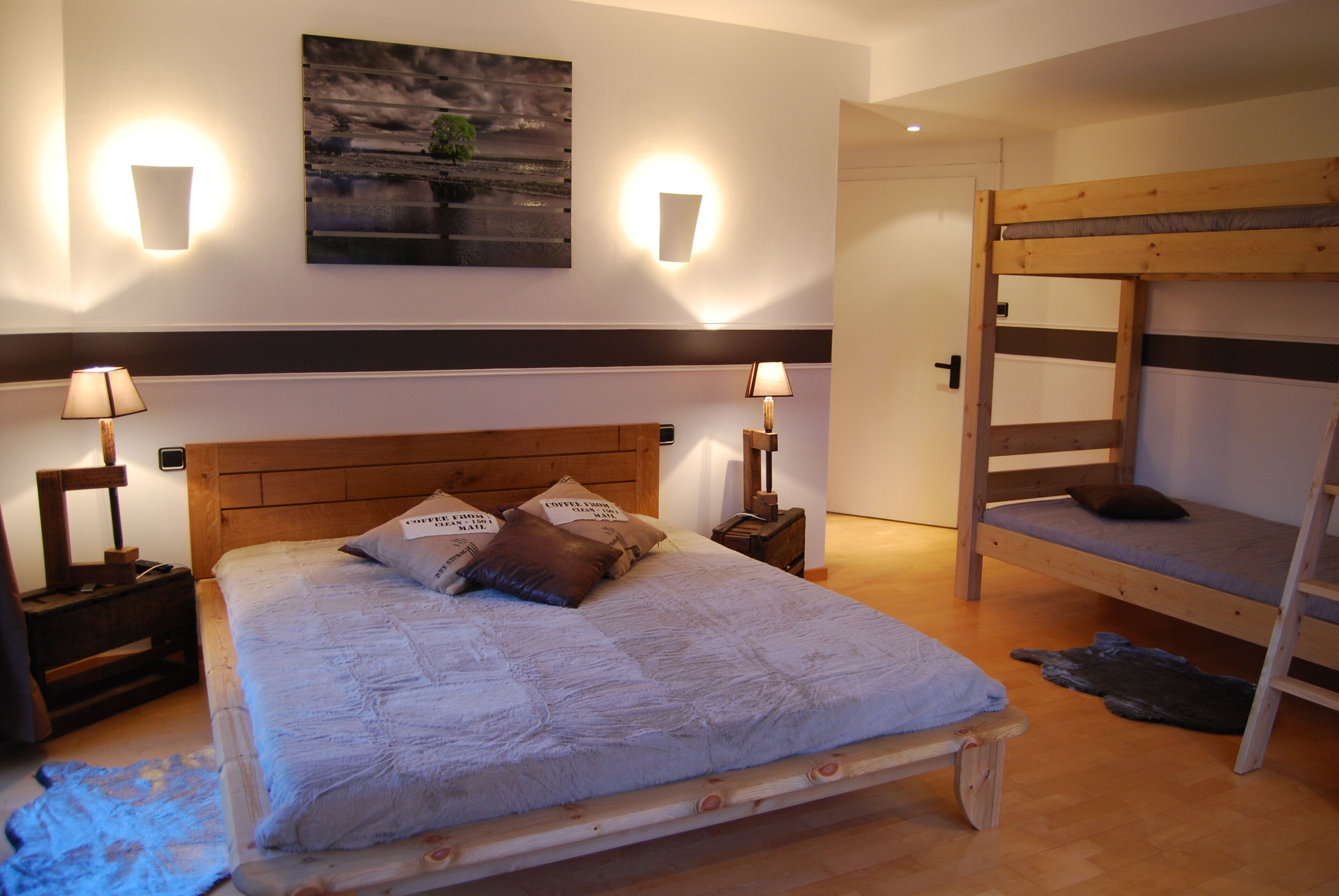  PERCE NEIGE VILLAGE LUXURY GITE 4 stars WITH POOL AND SAUNA