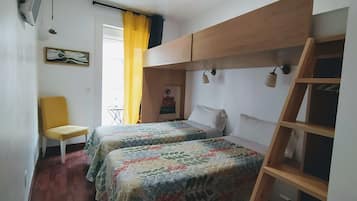 Vierbettzimmer, mit Bad (Family) | Blick vom Balkon