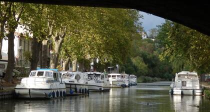 Charming cottage with large pool, garden & views of Pyrénées, near Carcassonne