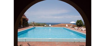 The house of Rosi apartment with a view between Etna and the sea 