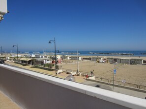 On the beach