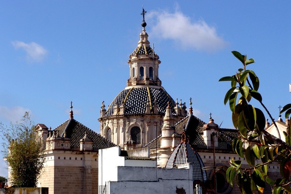 view of the Salvador churge from private terrace