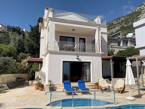 Exterior - Villa Hilal, luxury villa, large private pool, amazing panoramic views.  (Kalkan)