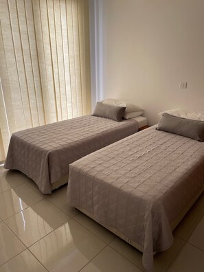 2 bedrooms, in-room safe, iron/ironing board, WiFi