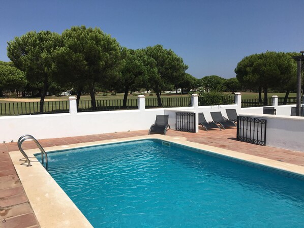 Alberca al aire libre 