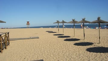 Vlak bij het strand, strandlakens