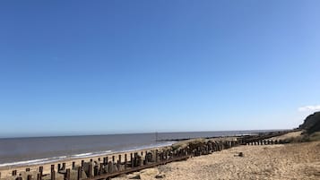 Sun-loungers, beach towels