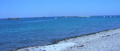 靠近海滩